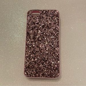 Victoria Secret iPhone 6/7/8 Hard Pink Case with Mirror and Card Holder